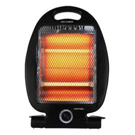 Aquecedor Elétrico Quartzo Doméstico 800w Ventisol Preto