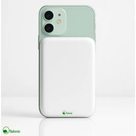 Carregador Power Bank Indução Sem Fio 5000mah Bahrein - Branco