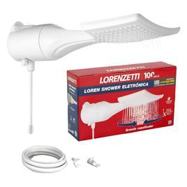 Chuveiro Lorenzetti Loren Shower Ultra Eletrônico Branco 7500Wv
