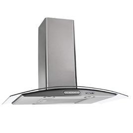 COIFA DE PAREDE Fogatti VIDRO CURVO DUTO SLIM INOX 70CM 220V