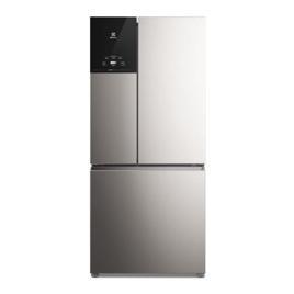 Geladeira Electrolux Frost Free Inverter 590L AutoSense 3 Portas Cor Inox Look