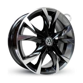 Jogo De Roda Vw Gol Aro 15 Parati Saveiro Voyage S215 + Bicos Cor Preto Diamante 4x100