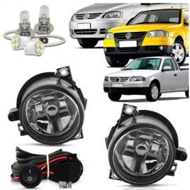 Kit Farol De Milha Neblina Vw Volkswagen Gol Geração G4