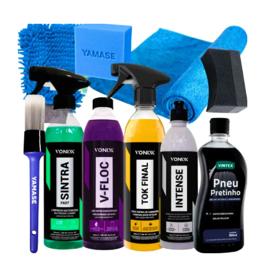 Kit Lavagem Shampoo Cera Tok Final Intense Sintra Fast Vonix