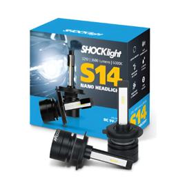Lâmpada Led Automotiva Shocklight S14 Nano Headlight 3600 Lumens 6000k