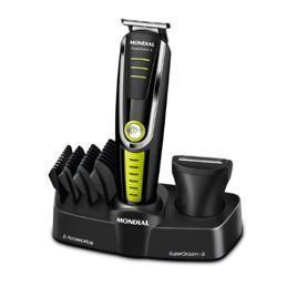Máquina de Barbear Aparador de Pelos Super Groom 06, Mondial, 6W - BG-04