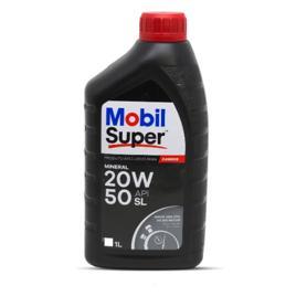 Óleo Lubrificante Mobil Super para Motor de Carros 20W-50 API SL