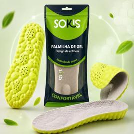 Palmilha Ortopédica Gel 4D Edição Especial